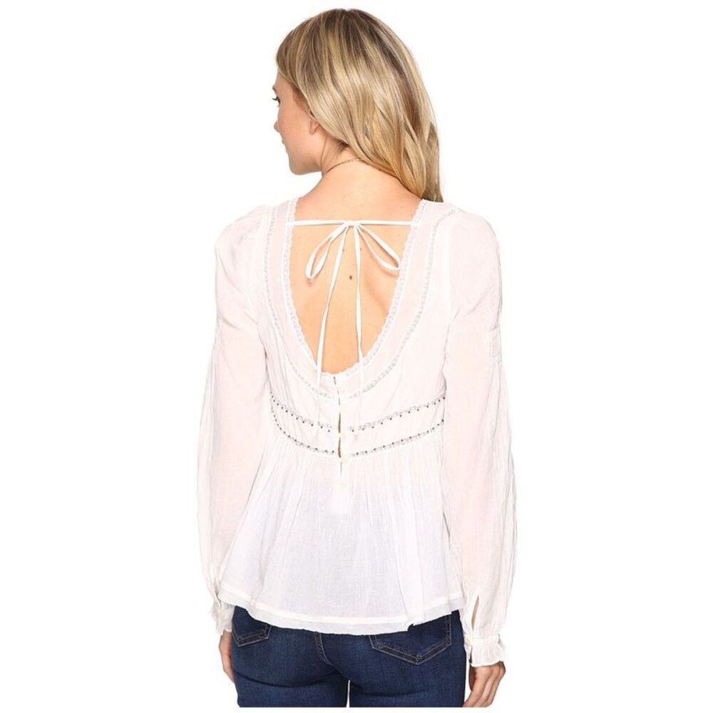 Free People Womens Strangers In Love Top